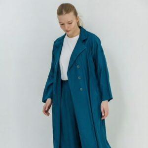 Teal Color Women Co-Ord Set