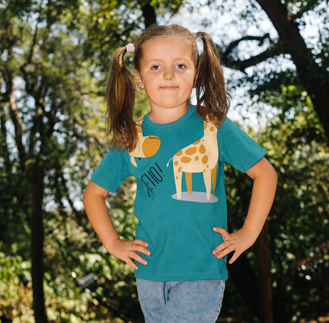 girls green giraffe girls green giraffe